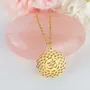Jewelry - Gold-plated Om - Aum pendant - MANDALASHOP