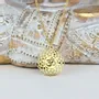 Jewelry - Gold-plated Om - Aum pendant - MANDALASHOP
