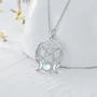 Jewelry - Pentacle triple moon pendant - MANDALASHOP