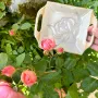Decorative objects - Peony tray with handles - LES MONDES DE MA