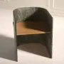 Chairs - Tenone Chair, marble and wood chair - STONEFORM
