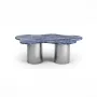Tables de jardin - Table basse - 130X80X40cm - Nunoca - Granit Blue Bahia - STONE VALLEY