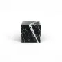 Tables de nuit - Table d'appoint - 45X45X43cm - Gema - Marbre Nero Maquina - STONE VALLEY