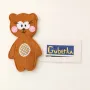 Peluches - Marionnette à doigt Ours faite main – Jouet éducatif - GUBERKA
