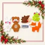 Peluches - Marionnette à doigt Renard faite main – Jouet éducatif - GUBERKA