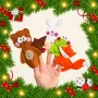 Peluches - Marionnette à doigt Renard faite main – Jouet éducatif - GUBERKA
