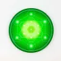 Gifts - Metatron's Cube soft touch Magnet - green (7 colours at choice) - MANDALASHOP