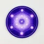 Gifts - Metatron's Cube soft touch Magnet indigo (7 colours at choice) - MANDALASHOP