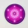 Gifts - Metatron's Cube soft touch Magnet - purple (7 colours at choice) - MANDALASHOP
