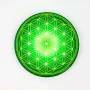 Gifts - Flower of Life soft touch Magnet - green (7 colours at choice) - MANDALASHOP