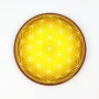 Gifts - Flower of Life soft touch Magnet - yellow (7 colours at choice) - MANDALASHOP