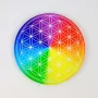 Gifts - 7-chakra Flower of Life soft touch Magnet - MANDALASHOP