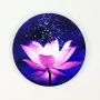 Gifts - Lotus Flower with spark soft touch Magnet - MANDALASHOP