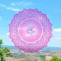 Decorative objects - Repositionable window sticker Aum - MANDALASHOP