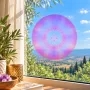 Decorative objects - Repositionable window sticker Mandala of internal joy - MANDALASHOP