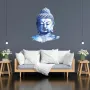 Decorative objects - Blue Buddha wall sticker - MANDALASHOP