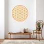 Decorative objects - Flower of Life wall sticker - orange (7 colors to choose from) - MANDALASHOP