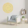 Decorative objects - Flower of Life wall sticker -yellow (7 colors to choose from) - MANDALASHOP