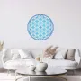 Decorative objects - Flower of Life wall sticker - blue (7 colors to choose from) - MANDALASHOP