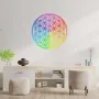 Decorative objects - Flower of Life wall sticker - MANDALASHOP