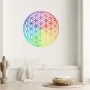 Decorative objects - Flower of Life wall sticker - MANDALASHOP
