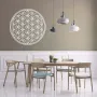 Decorative objects - White Flower of Life wall sticker - MANDALASHOP