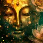 Decorative objects - Golden Buddha Canvas - MANDALASHOP