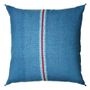 Fabric cushions - Indigo embroidered cushions - STITCH BY STITCH