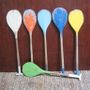 Objets de décoration - Rame Pagaie bois peint - LYS IMPORT