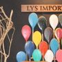 Objets de décoration - Rame Pagaie bois peint - LYS IMPORT