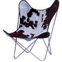 Armchairs - AA Butterfly leather and skins chair - AA NEW DESIGN