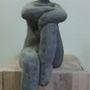 Sculptures, statuettes and miniatures - Sculpture concrete woman voluminous - VAN DER OEST STYLE