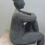 Sculptures, statuettes and miniatures - Sculpture concrete woman voluminous - VAN DER OEST STYLE