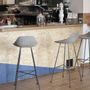 Chairs for hospitalities & contracts - hauteville - concrete bar chair - LYON BÉTON