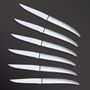 Kitchen utensils - Set of 6 Laguiole Heritage Table Knives in a Gift Box  - TARRERIAS - BONJEAN