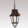 Outdoor floor lamps - “Champigny” pendant lamp - LANTERNES D'AUTREFOIS