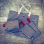 Sport bags - Sport collection - grey bag - PERL B HELSINKI-MARSEILLE