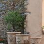 Flower pots - Anduze pot antic patina - POTERIE DE LA MADELEINE