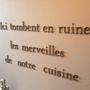 Other wall decoration - Here fall into ruins the wonders of our kitchen - MY-D&CO