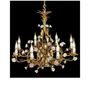 Objets de décoration - Lustre en fleurs de Saxe - BAGUES-BRONZES DE FRANCE