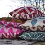 Fabric cushions - home textile ikat, suzani - LA MAISON OTTOMANE