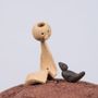 Sculptures, statuettes et miniatures - SCULPTURE Les Petits Mondes - CAROLINE PAUL CÉRAMIQUE