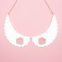 Jewelry - Collier col " Dentelle Gipsy " Blanc - JULE ET LILY