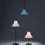 Hanging lights - bi-color washi Pendant(L) - AOYA