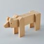 Decorative objects - animal puzzle [higuma] - PLYWOOD LABORATORY