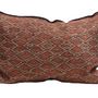 Fabric cushions - CUSHION CHENILLE SOFT WASHED SAMARKAND ARGILE - MAISON DE VACANCES