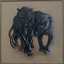 Other wall decoration - wall decoration ANIMAL PAINTING - DENOU-STOJANOVIC