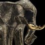 Unique pieces - Fine Paisley Black Elephant  - STEFANO RICCI