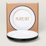 Everyday plates - 24cm Plates - Set of 4 - FALCON ENAMELWARE