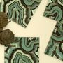 Faience tiles - Handmade Cloisonné Tile - LALA CURIO LIMITED